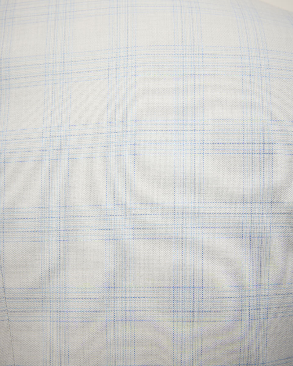 Prince of Wales Check Tailored Jacket, Grey Check, hi-res
